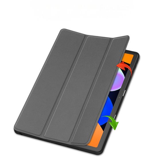 Etui do Lenovo Idea Tab 11" 2025 TB336FU TB336ZU, Smartcase z miejscem na rysik, szare