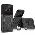 Etui pancerne do Xiaomi Redmi A3, Magnetic Ring, czarne