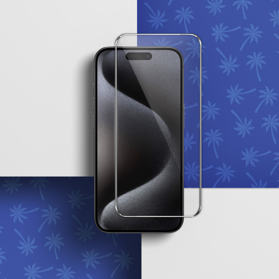 Szkło Hartowane Diamond Palm do iPhone 15 Plus / 15 Pro Max