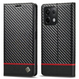 Etui z klapką do Xiaomi Redmi Note 13 5G, Carbon LC.IMEEKE, czarne