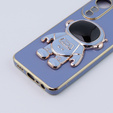 Etui do Oppo A78 4G, Astronaut, niebieskie