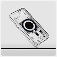 Etui z MagSafe Spigen do iPhone 16E, Ultra Hybrid, Neo One, Szare