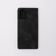 Etui do Motorola Moto G73, ERBORD Vintage portfel z klapką, czarne