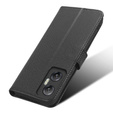 Etui z klapką do Infinix Hot 20 5G, Wallet Smart Magnet Case, czarne