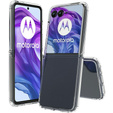 Etui TPU + Akrylowe do Motorola Razr 60 Ultra 5G, przezroczyste