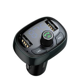 Baseus transmiter samochodowy FM T‑Shaped S‑09 Bluetooth MP3 - Czarny