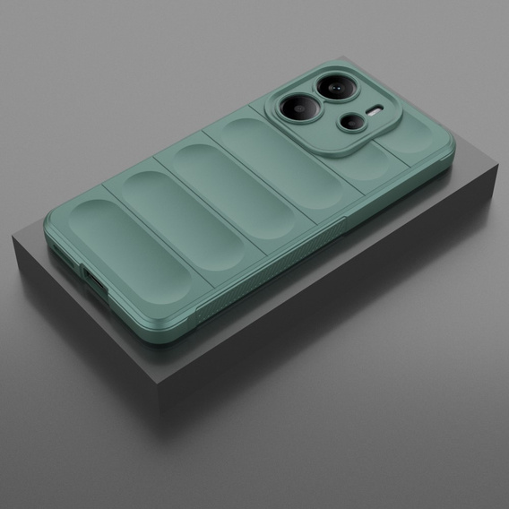 Etui do Xiaomi Redmi Note 14 4G, Gaming Shockproof, zielone