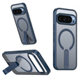 Etui do Google Pixel 10 Pro XL, Fusion Hybrid, do MagSafe, z podstawką, niebieskie