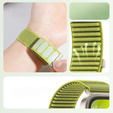 Pasek Nylonowy do Xiaomi Smart Band 10 / 9 / 8, Zielony