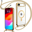 Etui do iPhone Air, Electro MagSafe, złote + Smycz