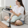 Baseus Otaku Lazy Pro – uchwyt na telefon i tablet - szary