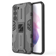 Etui do Samsung Galaxy S23 Plus, Military kickstand, czarne