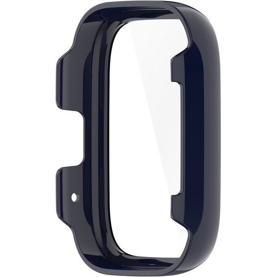 2w1 Etui + Szkło Hartowane do Xiaomi Redmi Watch 3 Active, Granatowy