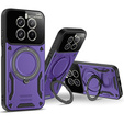 Etui pancerne do Realme 12 Pro 5G / 12 Pro+ 5G, Magnetic Ring, fioletowe