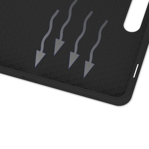 Etui do Samsung Galaxy Tab S10 Lite / S10 FE / S9 FE, Smartcase z miejscem na rysik, czarne