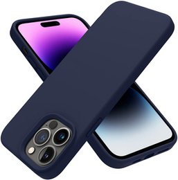 Etui Silicone do iPhone 14 Pro Max, Dark Blue
