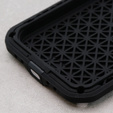Etui Love Mei do iPhone 12, pancerne ze szkłem, czarne