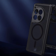 Etui do OnePlus 12, do MagSafe, ERBORD Matt Case, czarny