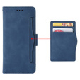 Etui z klapką do Oppo Reno 13 Pro, Card Slot, granatowe