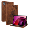 Etui do Lenovo Tab M11, Butterfly, brązowe