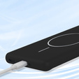 Etui do Samsung Galaxy S25 FE, Silicone Lite, do MagSafe, czarne