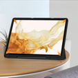 Etui do Samsung Galaxy Tab S9+ z miejscem na rysik, Czarne