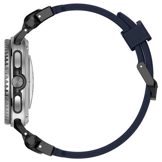 Pasek Silikonowy do Samsung Galaxy Watch 8 / 8 Classic, Granatowy