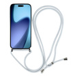 Etui do iPhone Air, Electro MagSafe, srebrne + Smycz