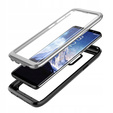 Etui do Samsung Galaxy S9, Shockproof, z folią, czarne / szare
