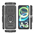Etui do Xiaomi Redmi A3, KickStand Camera Lens, czarne
