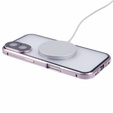 Etui Magnetic Dual Glass MagSafe do iPhone 16, różowe rose gold