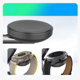 Ładowarka indukcyjna Qi2 3w1 15W do iPhone/ Apple Watch / Airpods / Galaxy / Galaxy Watch/ Galaxy Buds, czarna