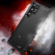 Etui pancerne do Samsung Galaxy S22 Ultra, dual-layer, Czarne