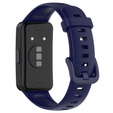 Pasek Silikonowy do Huawei Band 8 / Huawei Band 9 / Huawei Band 10, Granatowy