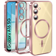 Etui do Samsung Galaxy A16 / A16 5G, Electro MagSafe, różowe + Szkło na ekran