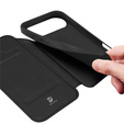 Etui z klapką Dux Ducis do iPhone Air, Skin Pro, czarne