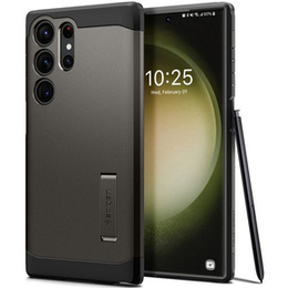 Etui Spigen do Samsung Galaxy S23 Ultra, Tough Armor, Szare