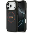 Etui RED BULL do iPhone 17 Pro, Meshed Red Ring, do MagSafe, granatowe