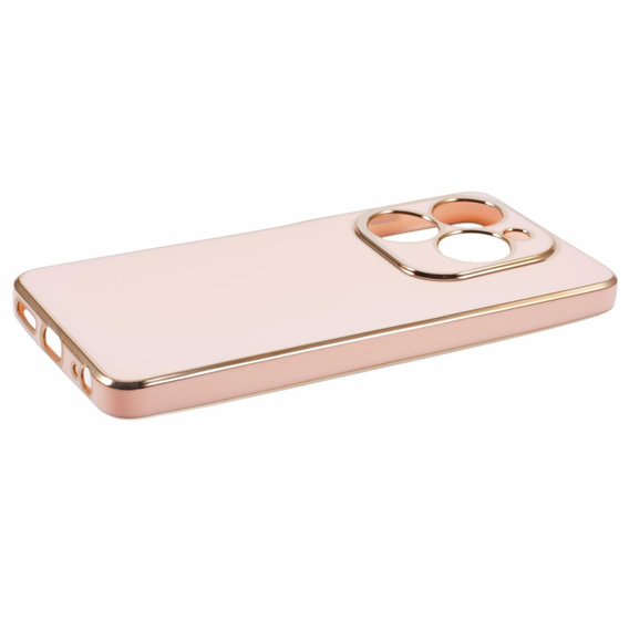 Etui do Infinix Hot 40i, Glamour CamShield, różowe rose gold