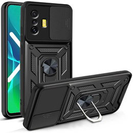 Etui pancerne do Xiaomi Poco F4 GT, CamShield Slide, czarne