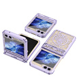 Etui do Samsung Galaxy Z Flip7 FE / Z Flip6, Mechanical Legend, fioletowe