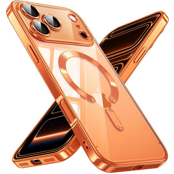 Etui do iPhone 17 Pro Max Electro MagSafe – pomarańczowe