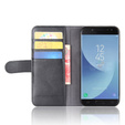 Etui Wallet do Samsung Galaxy J5 2017, Genuine Leather, black