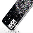 Etui do Samsung Galaxy A52 / A52s, Glittery, czarne