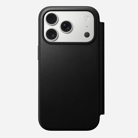 Etui Nomad do iPhone 17 Pro, Modern Leather Folio, czarne