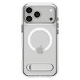 Etui Spigen do iPhone 17 Pro, Ultra Hybrid "S" Mag MagSafe, Clear / White