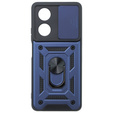 Etui pancerne do Oppo A38 4G / Oppo A18 4G, CamShield Slide, niebieskie