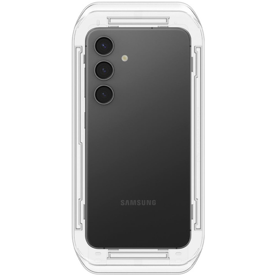 Spigen Glas.”EZ FIT" Szkło Hartowane prywatyzujące do Samsung Galaxy S24 (2 szt.)