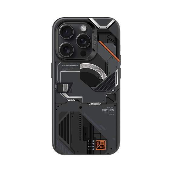 Etui BENKS Magnetic Mecha do iPhone 16 Pro Max, czarne
