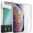 2x Szkło Hartowane do iPhone X/XS, ERBORD 9H Hard Glass, szybka